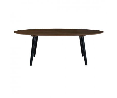 Carsyn Oval Coffee Table (Walnut)