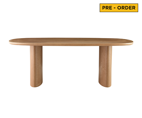 Helm 1.8m Dining Table (Natural)