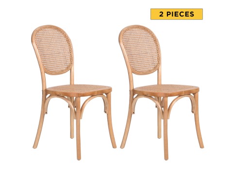 2pcs Luvisa Rattan Chair