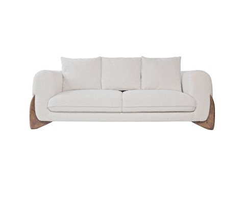 Freida 3 Seater Sofa Boucle Fabric