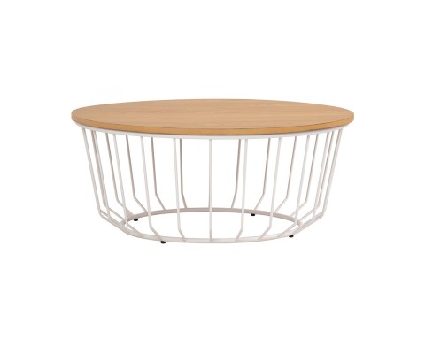 Flux Round ø90cm Coffee Table (Natural)