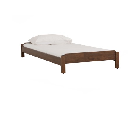 Hilo Single Bed Frame (Walnut)