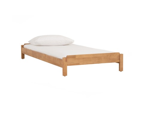 Hilo Single Bed Frame (Natural)